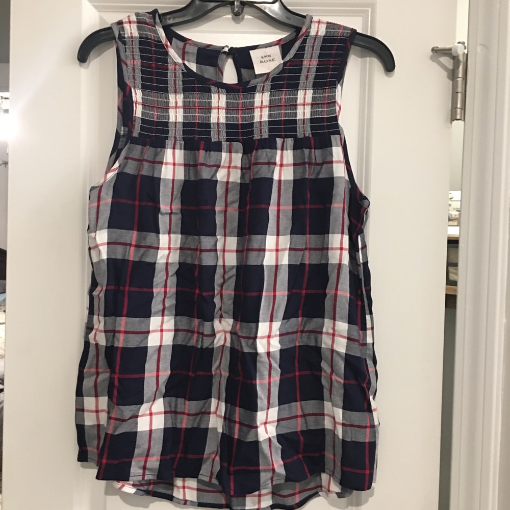 Knox Rose red white and blue tank
